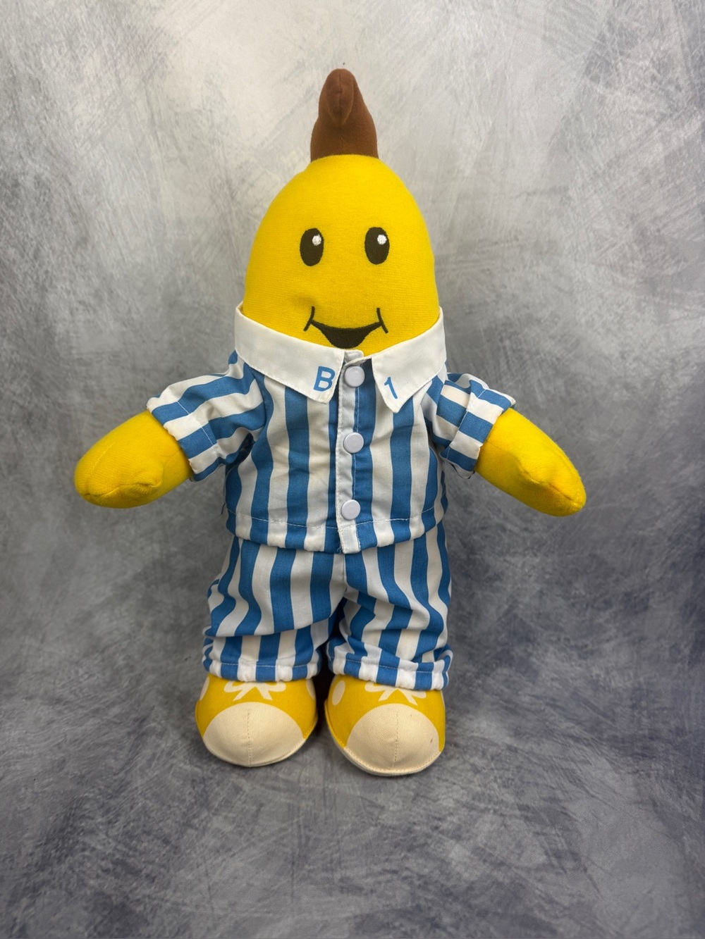 Vintage 1990's Tomy 16" Bananas in Pajamas B1 Singing Plush Tested and works!